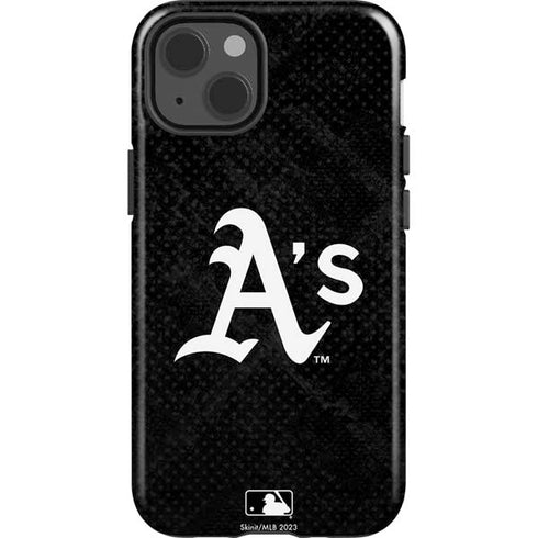 MLB Oakland Athletics Dark Wash iPhone 15 Impact Case